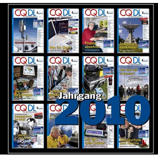 CQ DL Jahresinhalt 2010 auf CD-ROM
