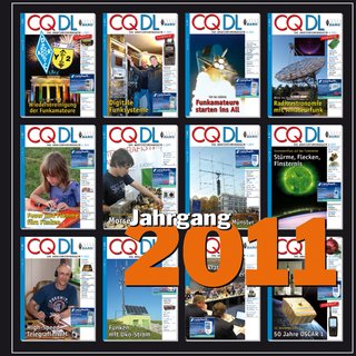 CQ DL Jahresinhalt 2011 auf CD-ROM