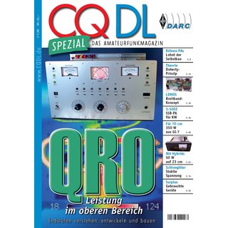 CQ DL Spezial: QRO - Leistung im oberen Bereich
