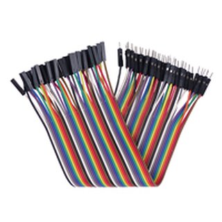 Flexible Verbinder f�r Laborsteckboards - Stecker/Buchse