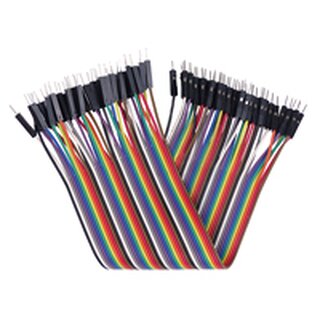 Flexible Verbinder f�r Laborsteckboards - Stecker/Stecker