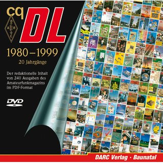 CQ DL Jahrgangs-DVD 1980-1999