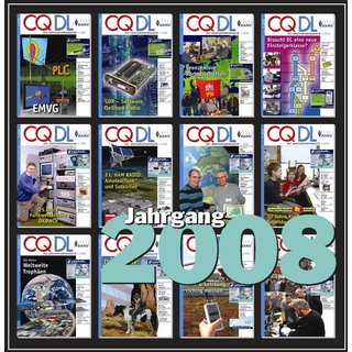 CQ DL Jahresinhalt 2008 auf CD-ROM