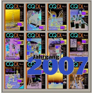 CQ DL Jahresinhalt 2007 auf CD-ROM