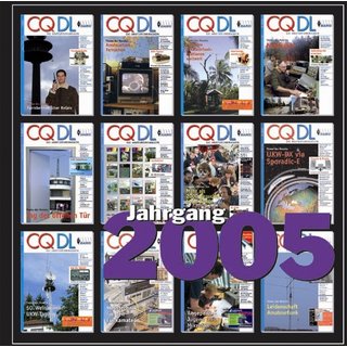 CQ DL Jahresinhalt 2005 auf CD-ROM