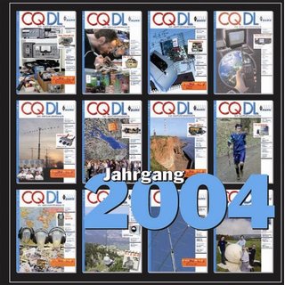 CQ DL Jahresinhalt 2004 auf CD-ROM
