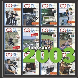 CQ DL Jahresinhalt 2003 auf CD-ROM