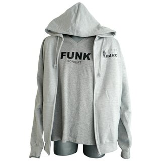 Shirt FUNKtioniert grau-schwarz