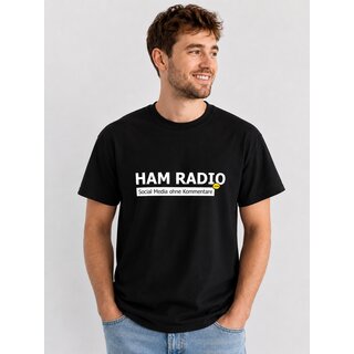 Shirt HAM RADIO schwarz