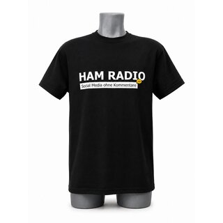 Shirt schwarz HAM RADIO
