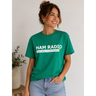 Shirt HAM RADIO gr�n
