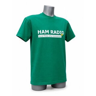 Shirt HAM RADIO gr�n